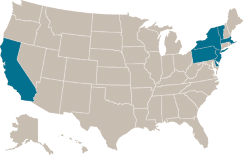 active states active states